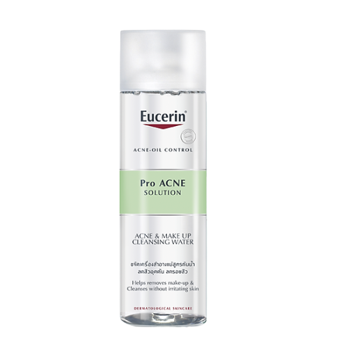 Nước tẩy trang Eucerin ProAcne Acne & Make Up Cleansing Water 200ml